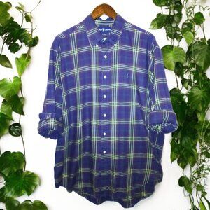 Ralph Lauren ★ Men's Casual Dress Shirt - Blake Autumn Plaid Print
